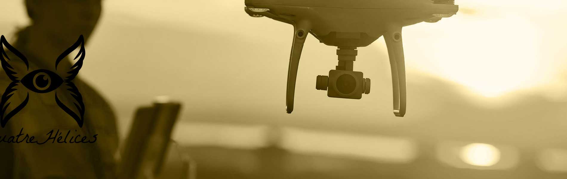 Film drone mariage
