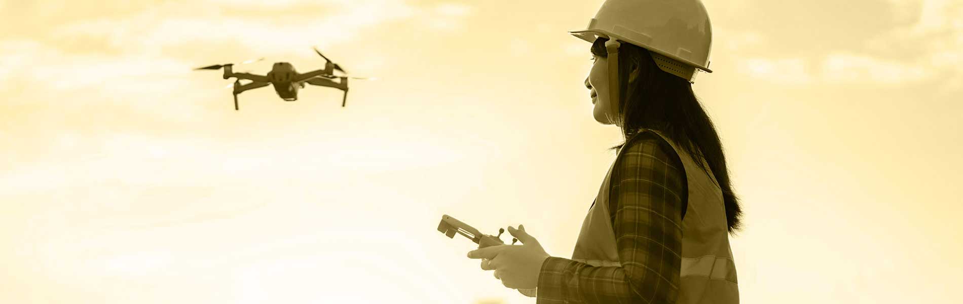 Photo mariage drone