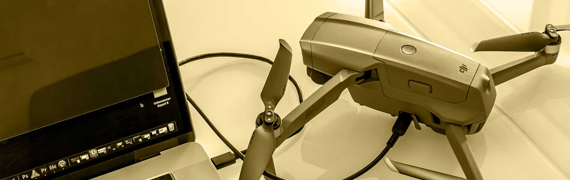 Drone professionnel mariage