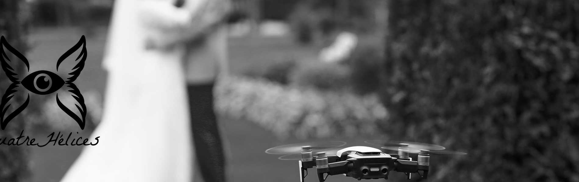Photos et vidéos mariage par drone