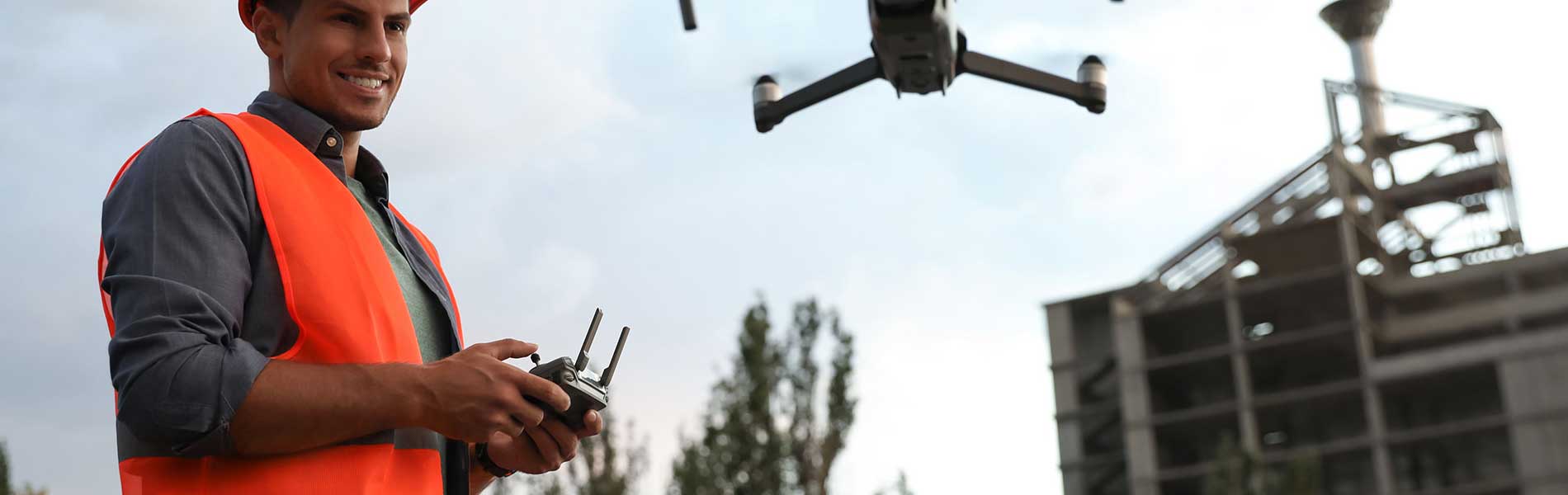 Mariage filmé par drone