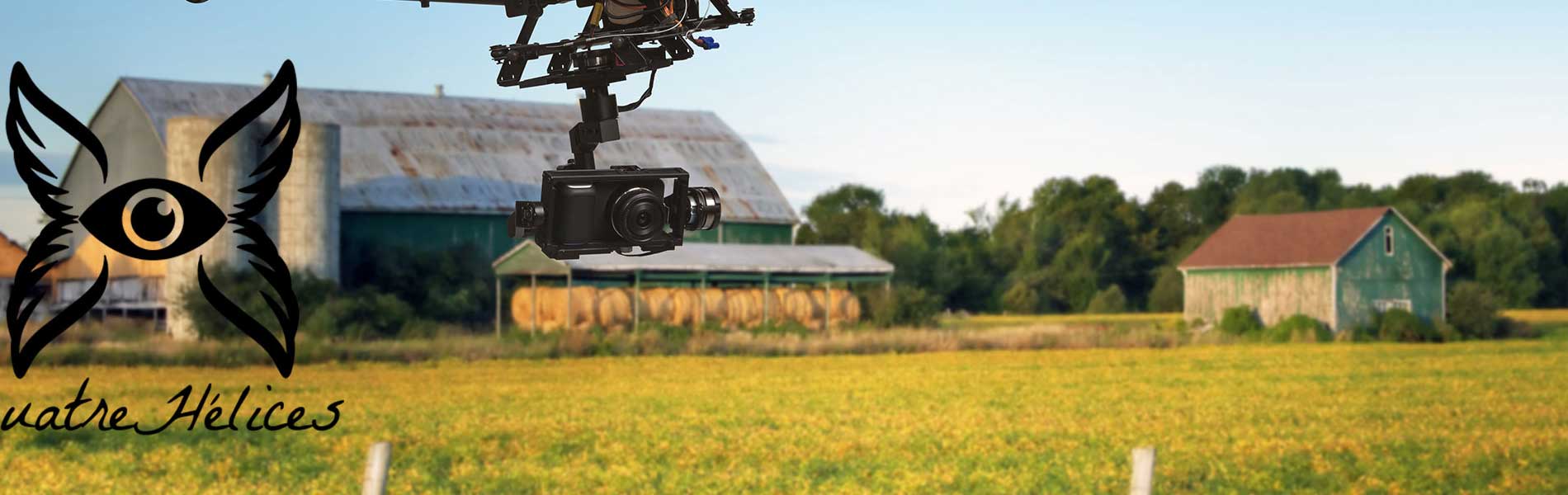 Video drone mariage