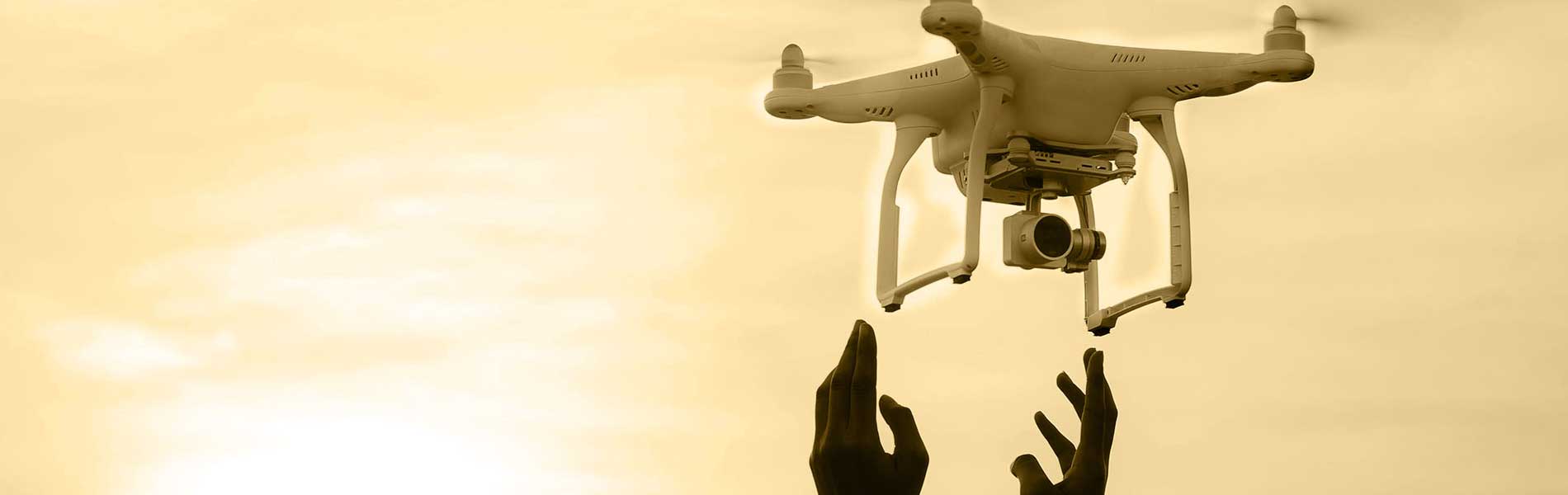 Film drone mariage