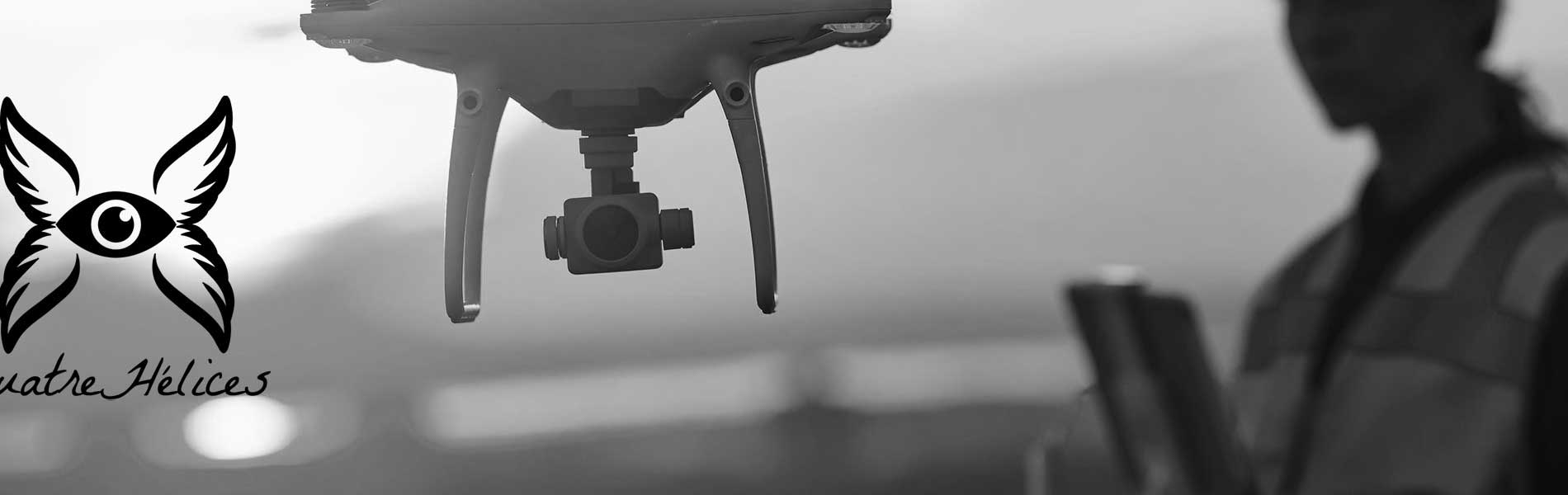 Mariage filmé par drone
