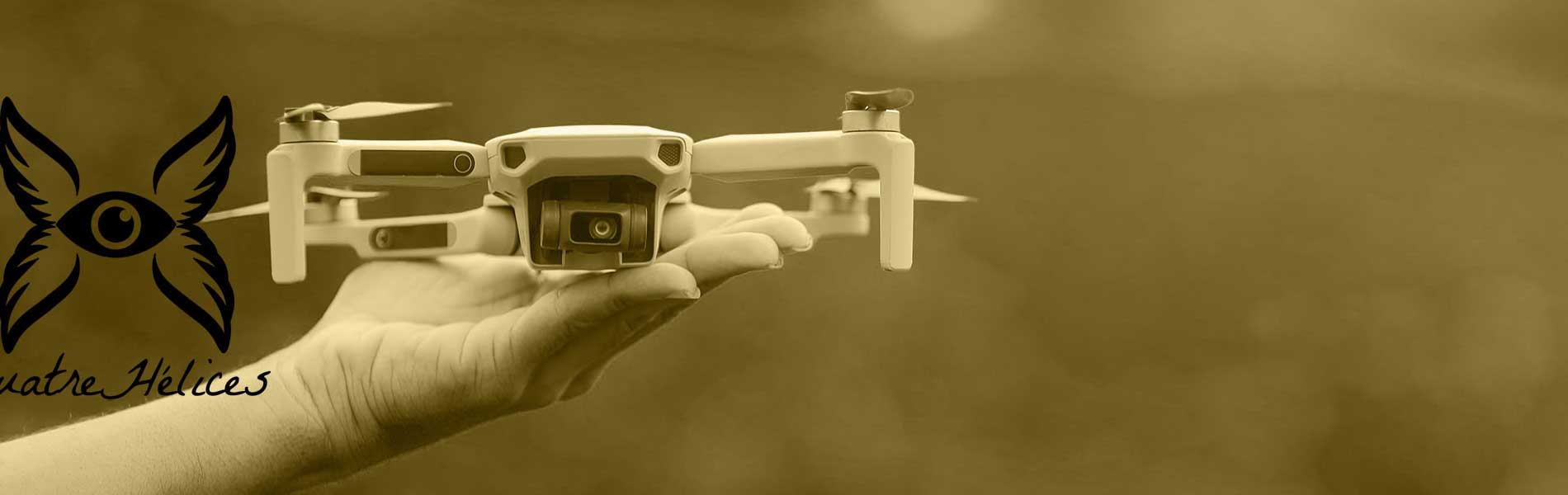 Film drone mariage