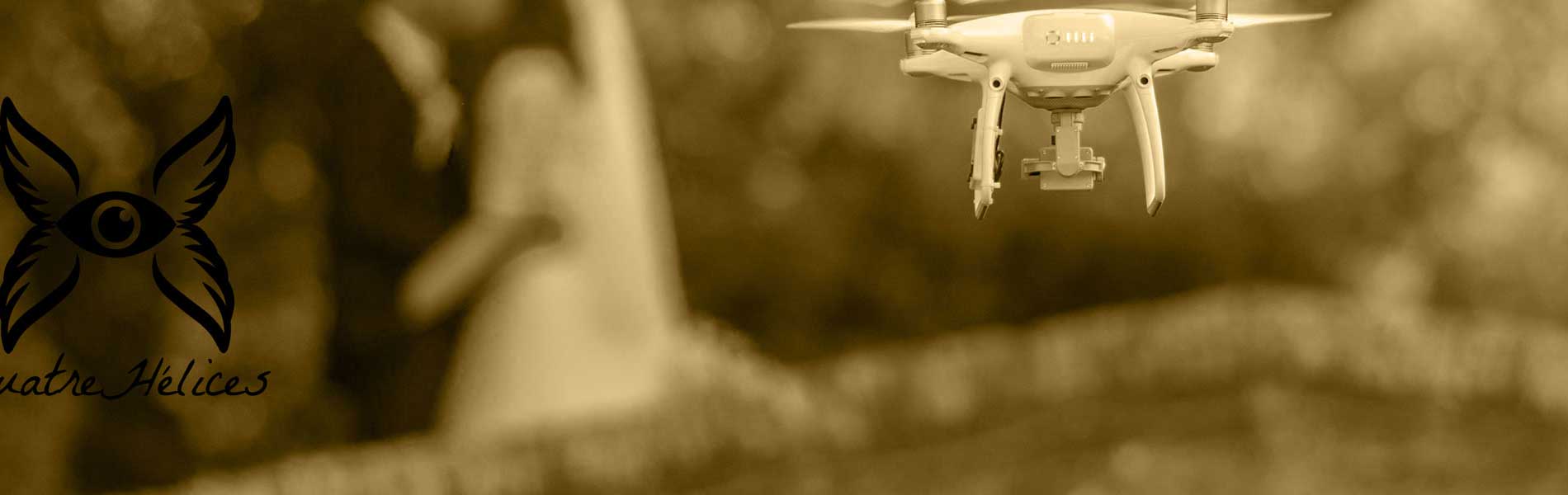 Drone professionnel mariage