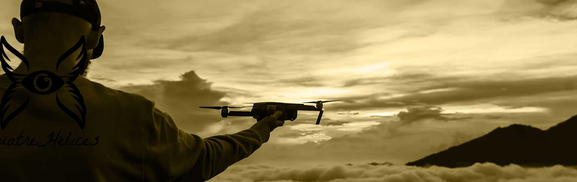 Location drone mariage