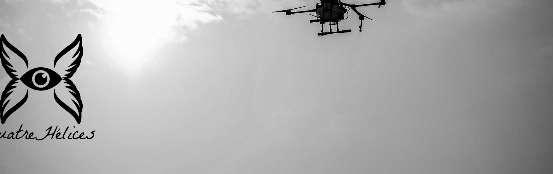Drone professionnel mariage