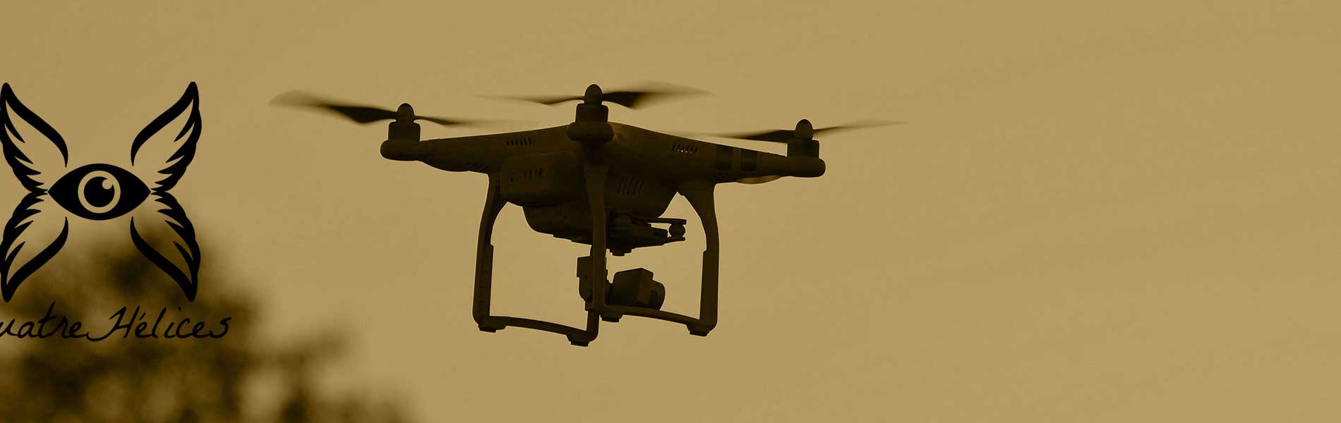 Mariage filmé par drone