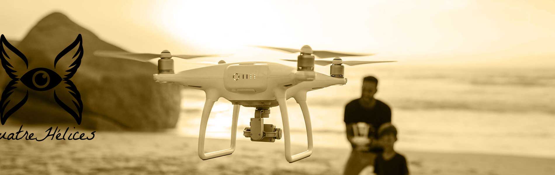 Drone professionnel mariage