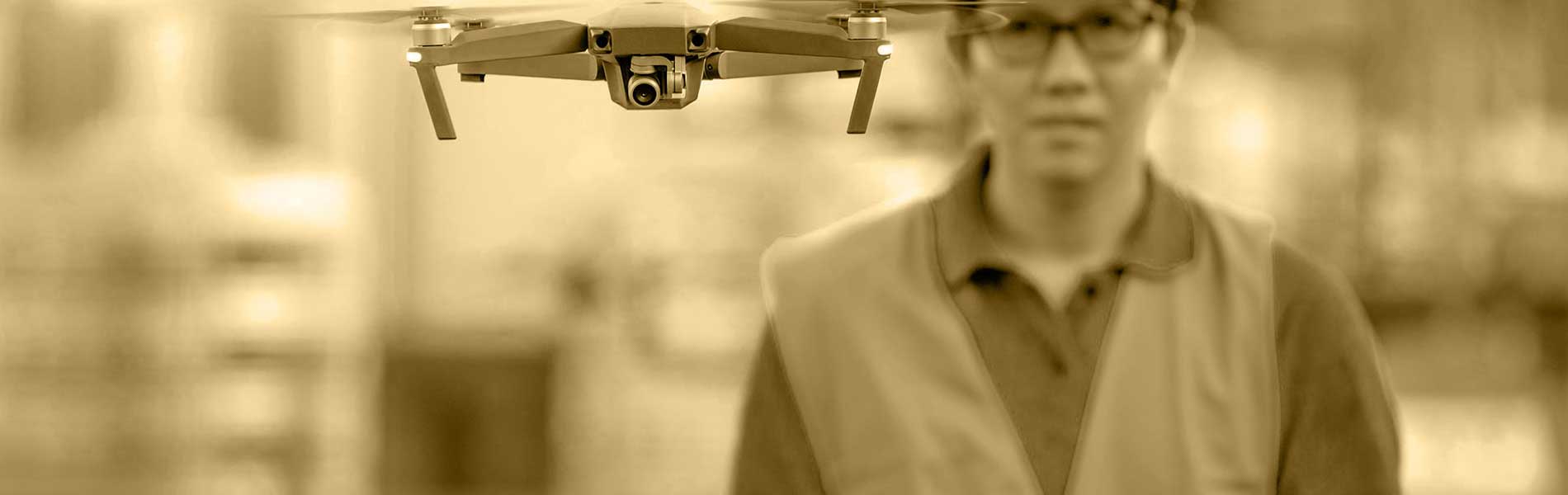 Video drone mariage