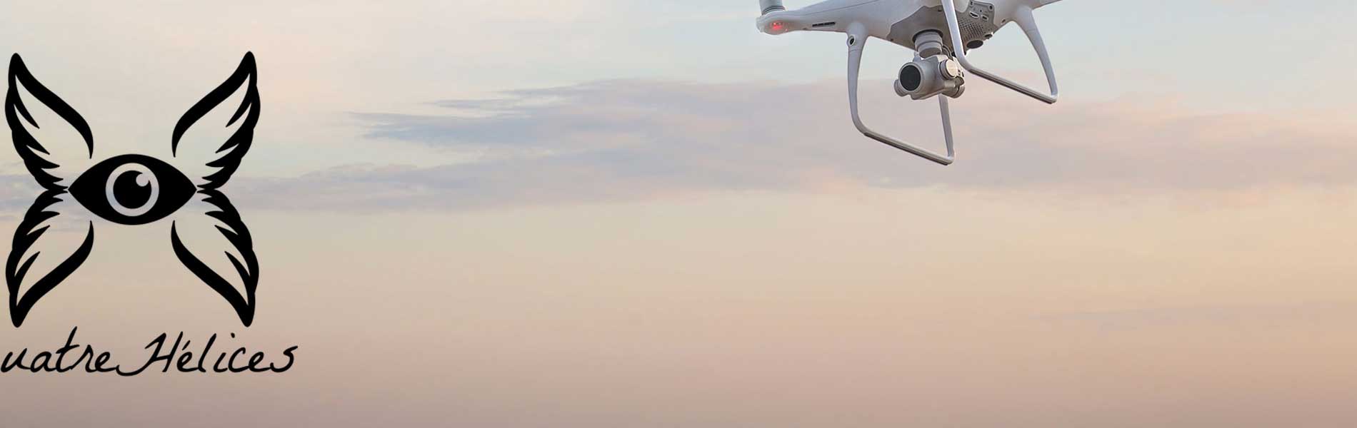Drone professionnel mariage