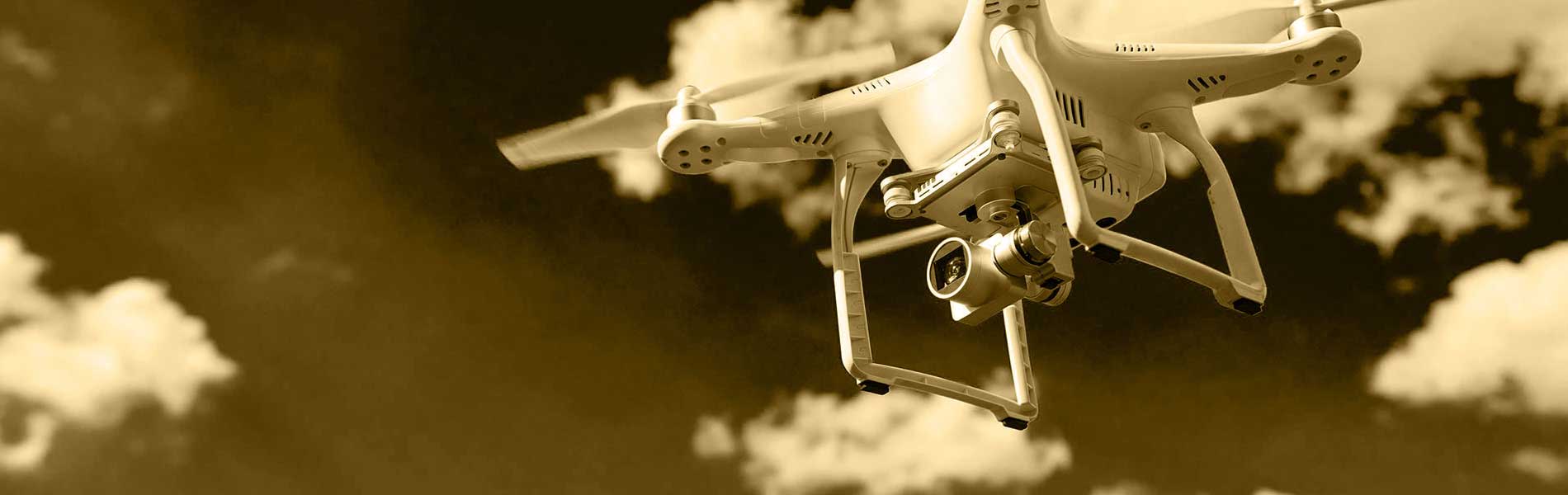 Mariage filmé par drone
