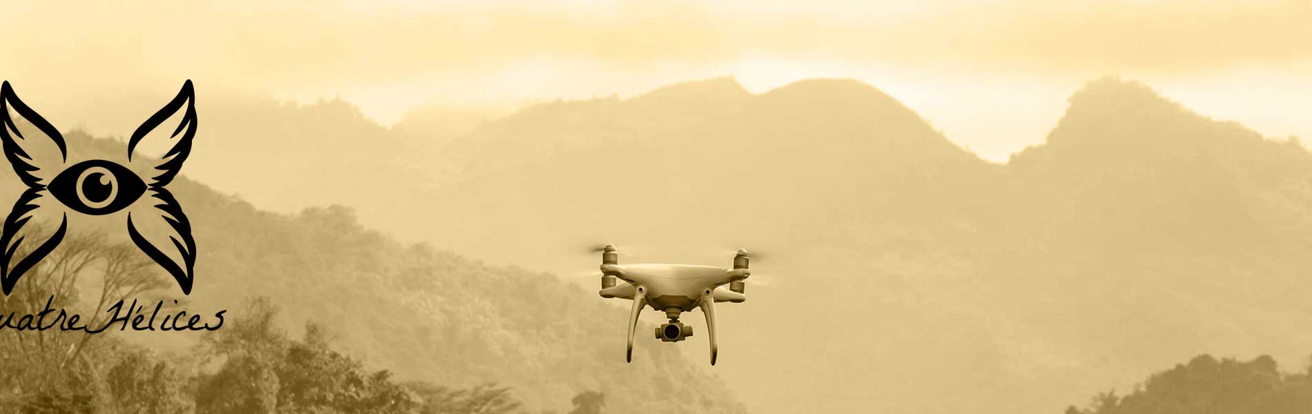 Film drone mariage