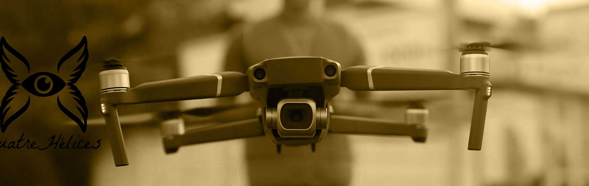 Film drone mariage