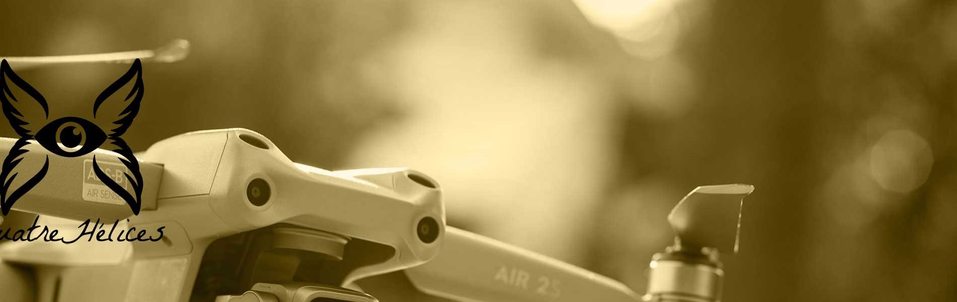 Drone professionnel mariage