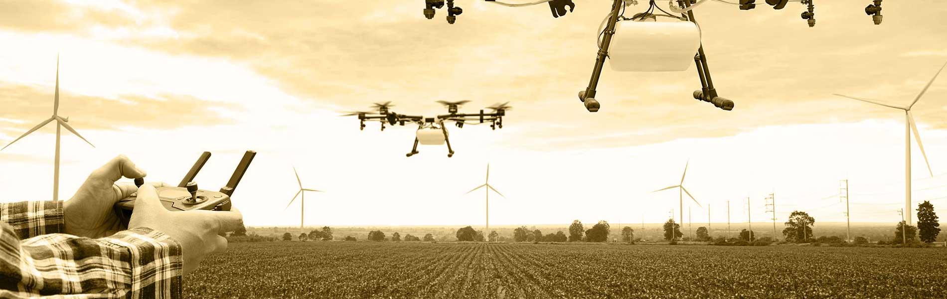 Drone professionnel mariage