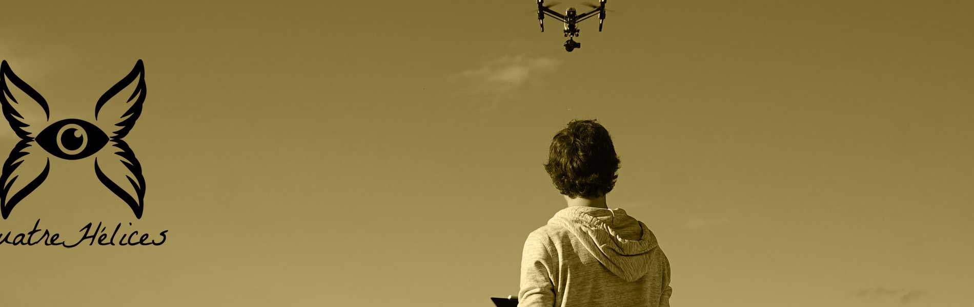 Drone professionnel mariage