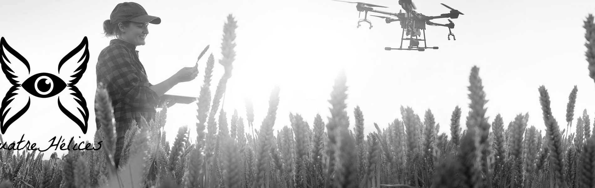 Film drone mariage