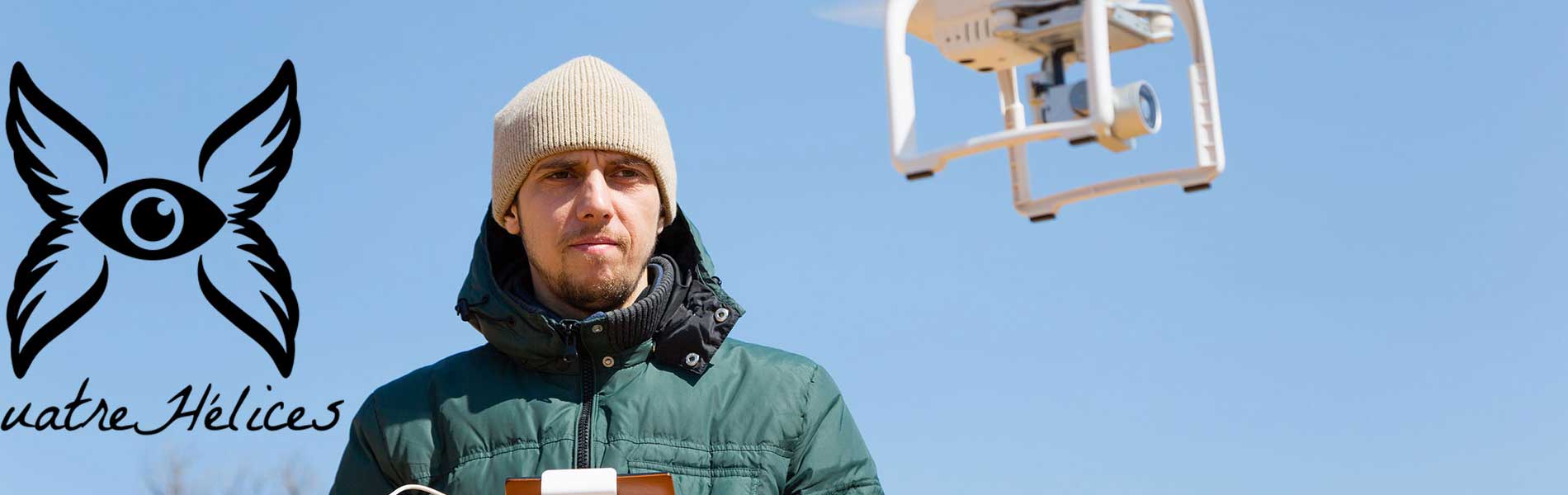 Video drone mariage