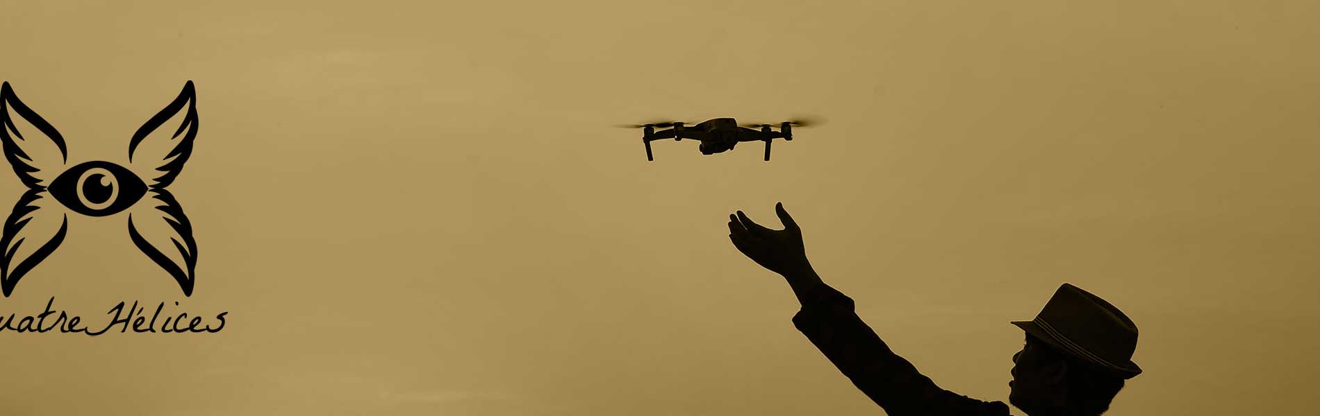Drone professionnel mariage