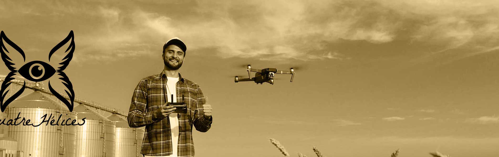 Prise de vue drone mariage