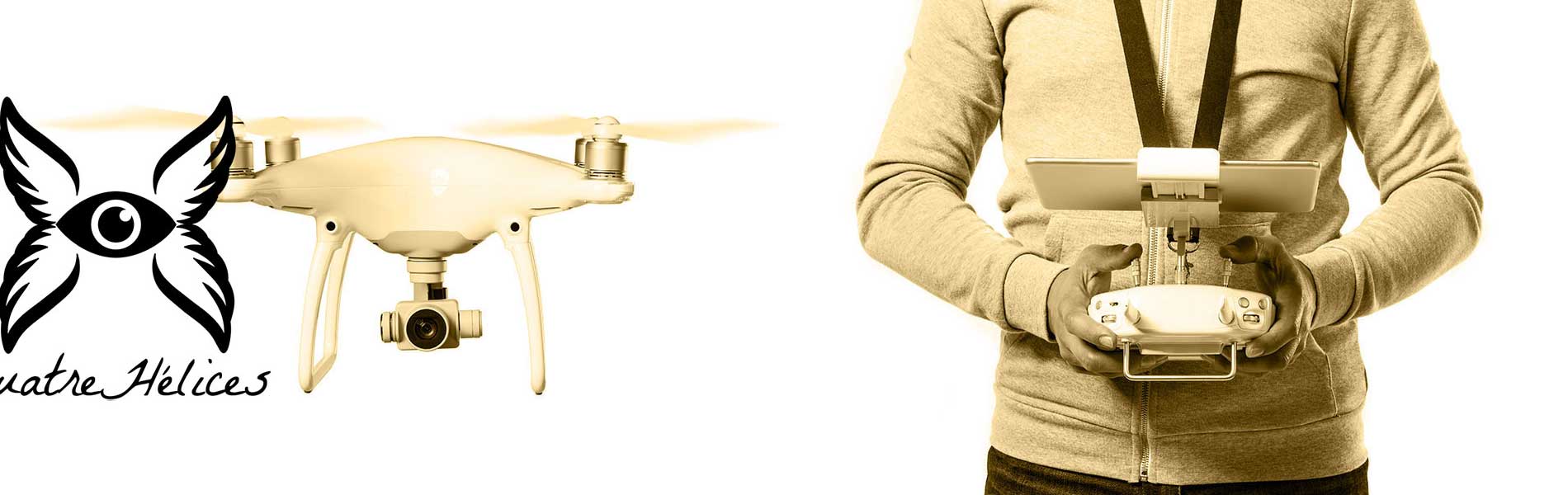 Video drone mariage
