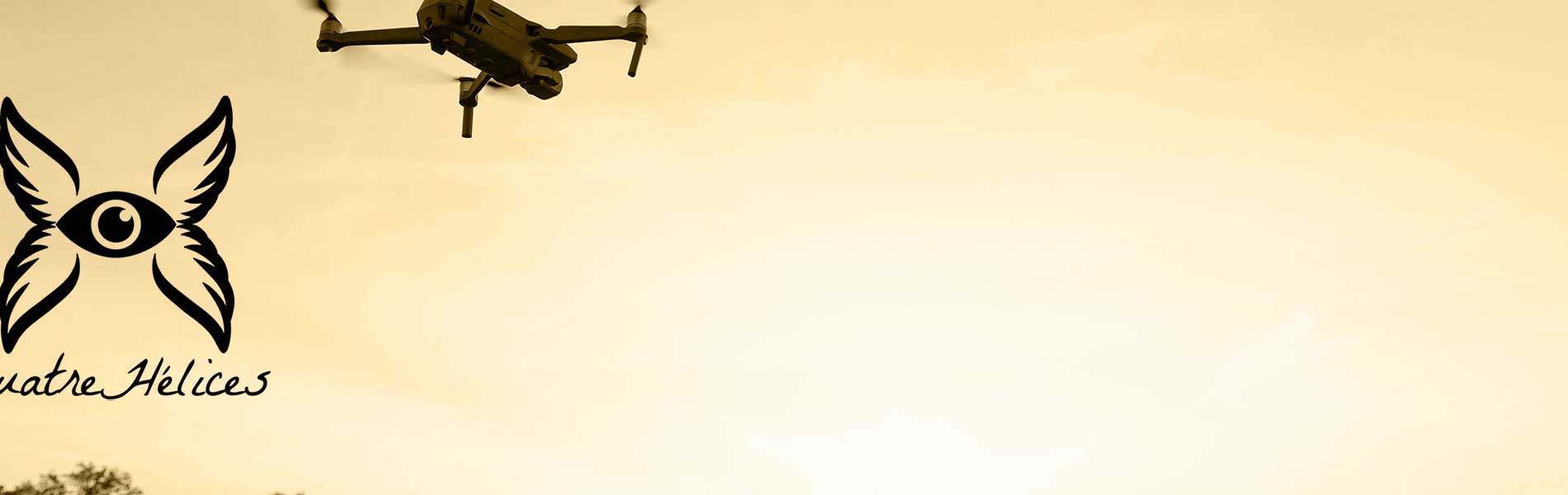 Drone professionnel mariage