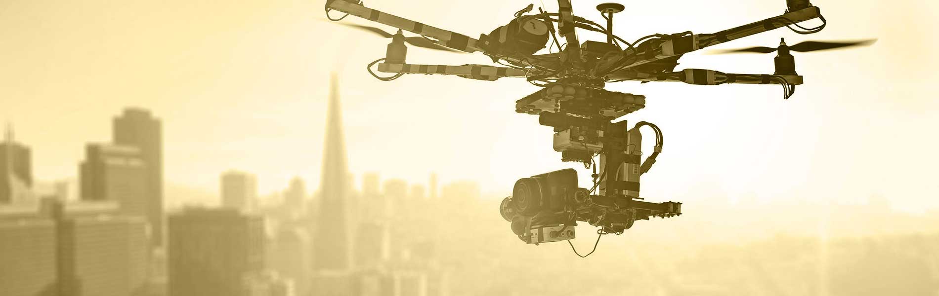 Film drone mariage