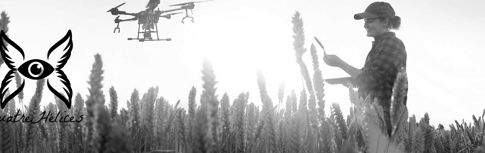 Drone professionnel mariage