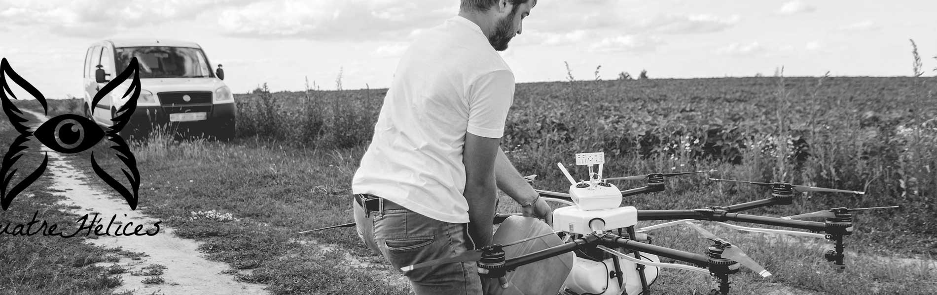 Photo mariage drone