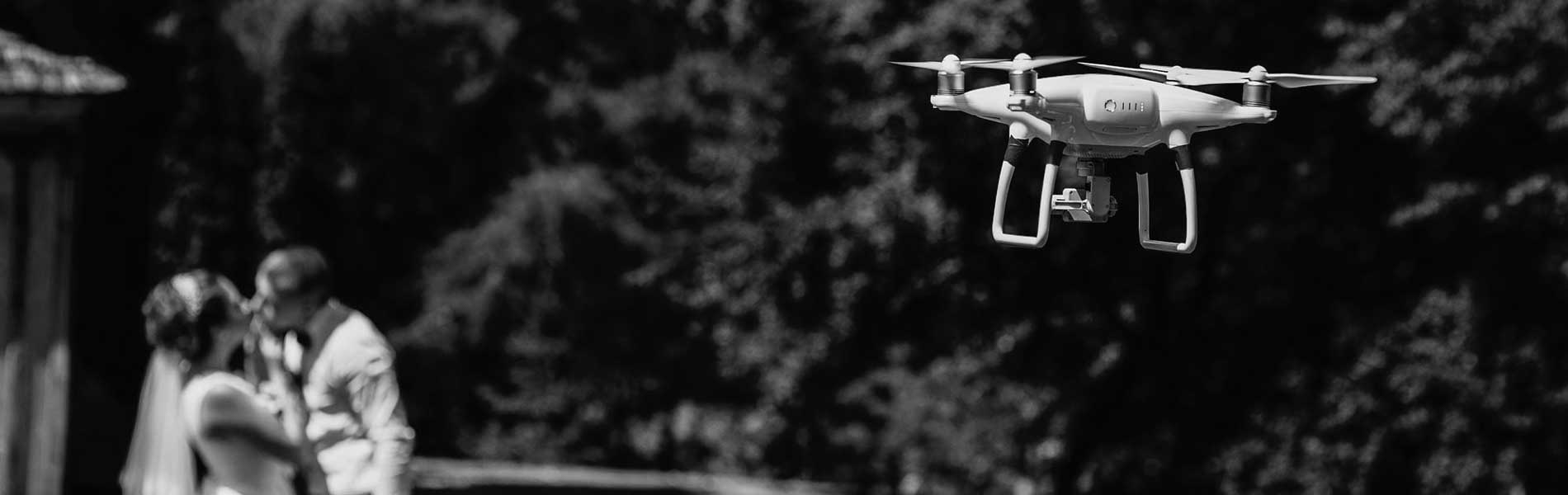 Drone professionnel mariage