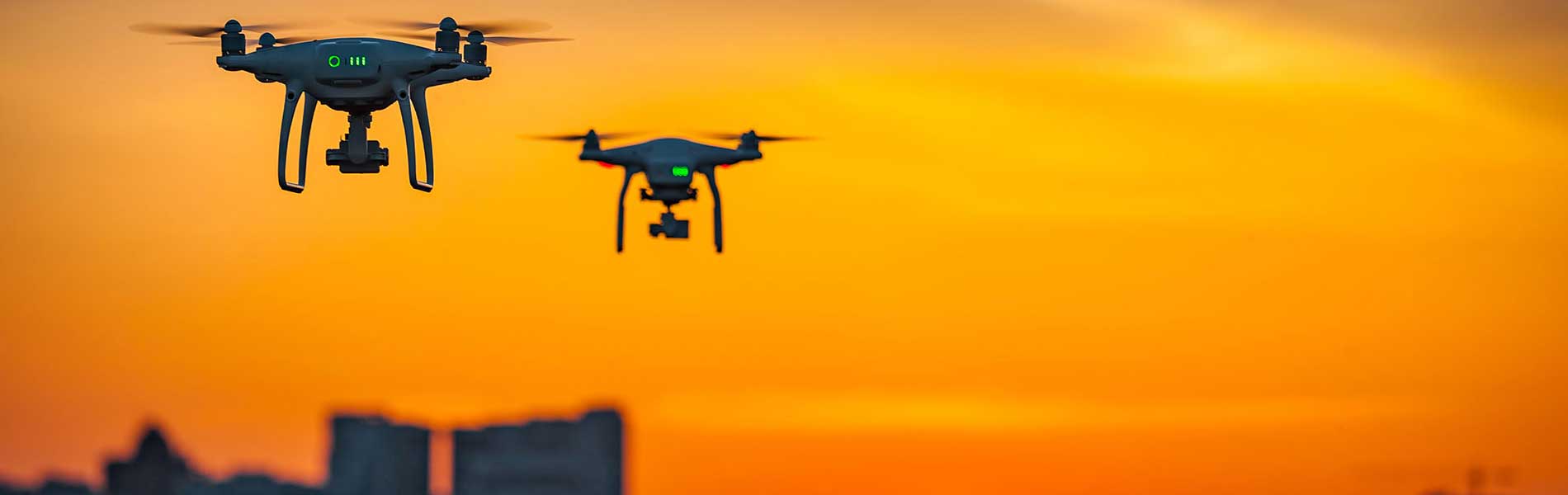 Video drone mariage