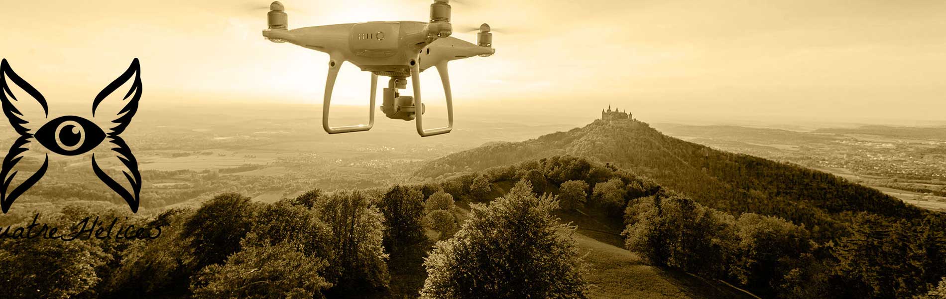 Video drone mariage