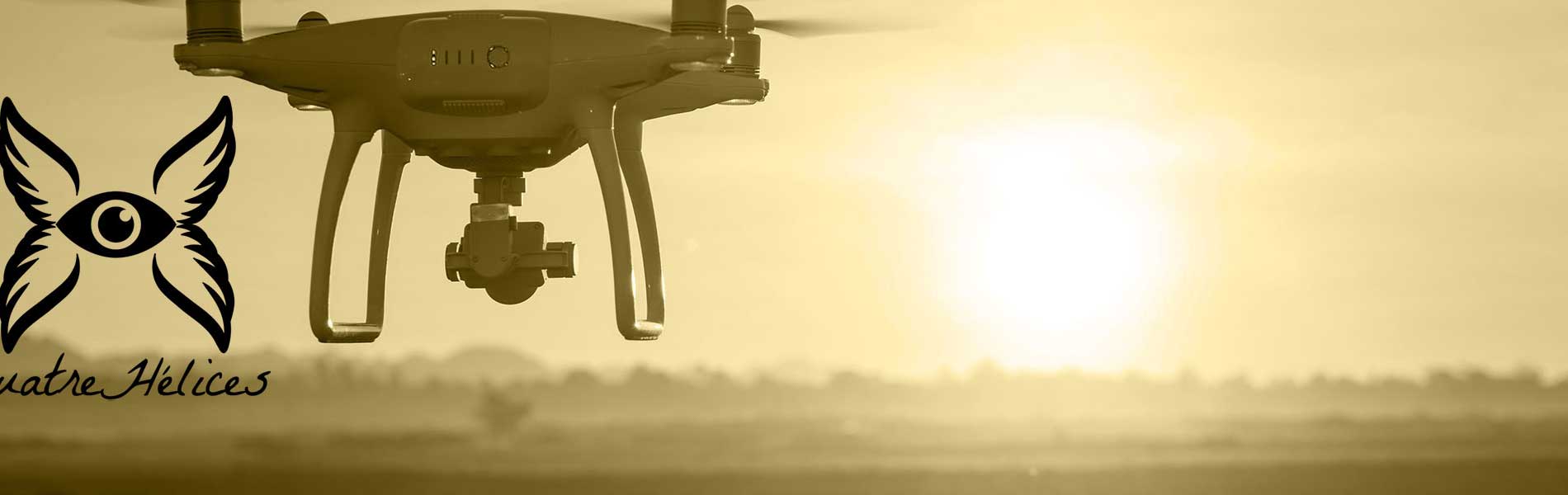 Mariage filmé par drone