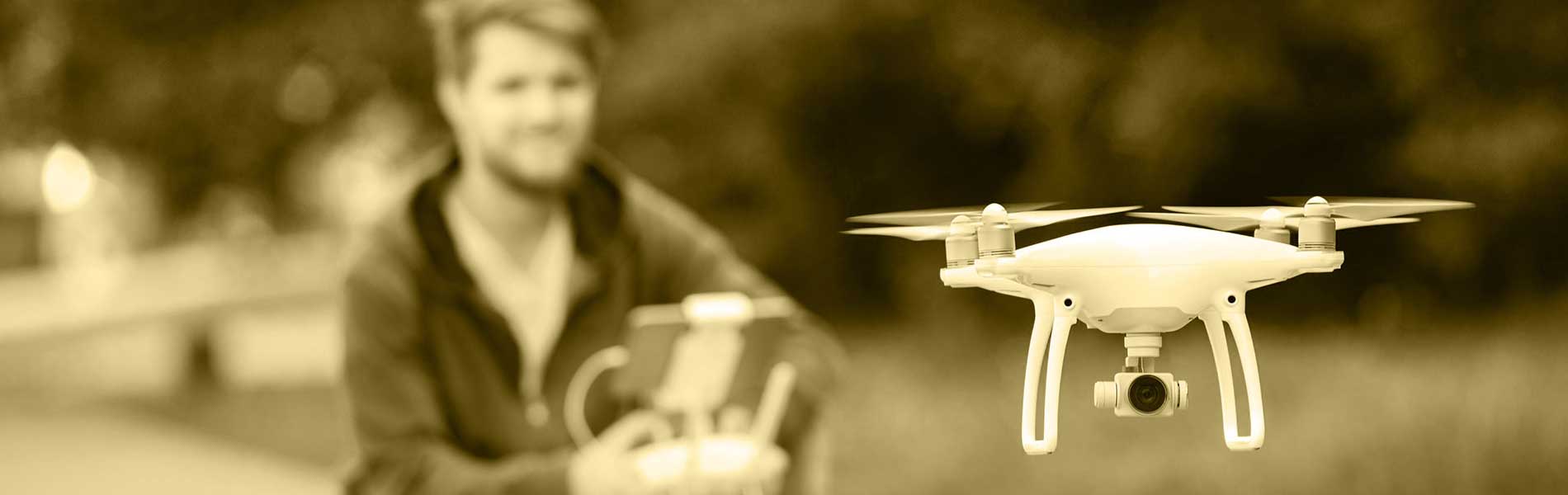 Mariage filmé par drone