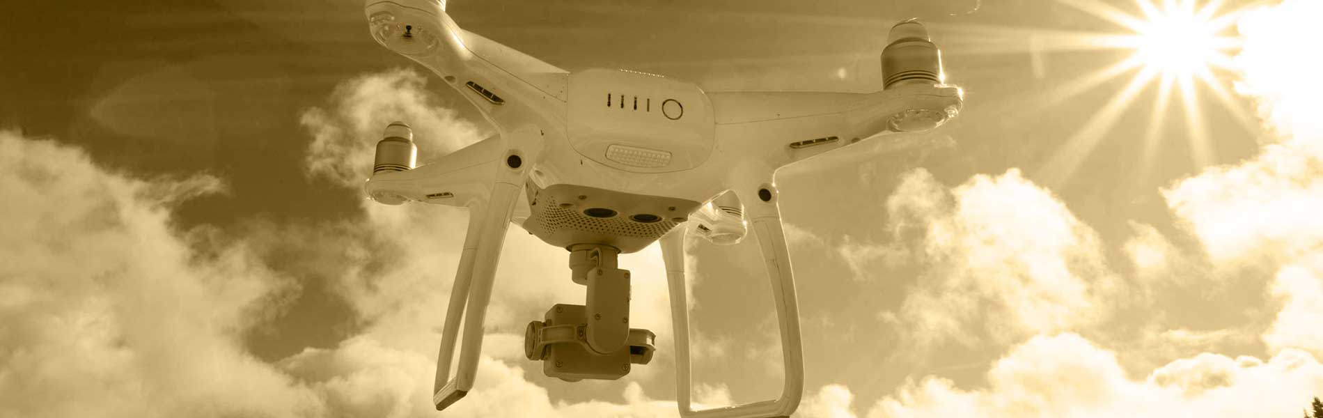Drone professionnel mariage