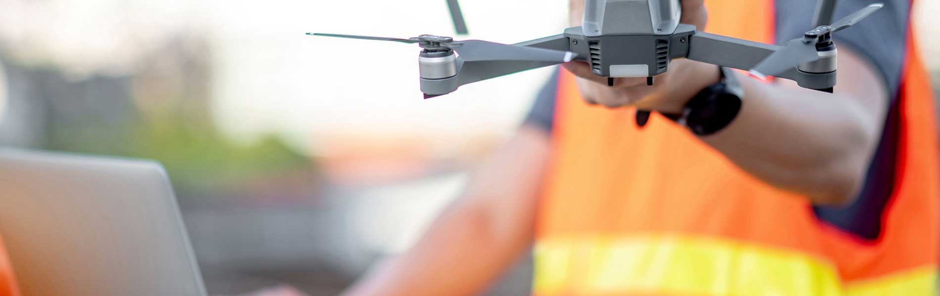 Mariage filmé par drone