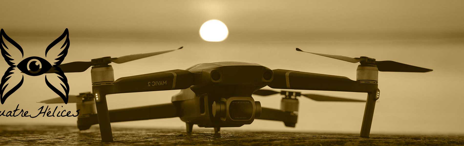 Photo mariage drone