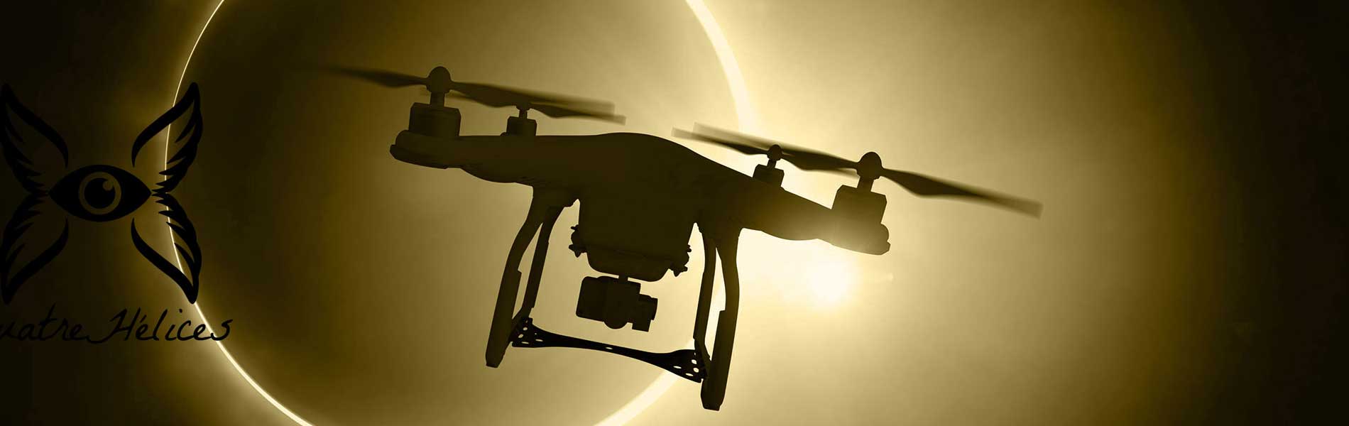 Drone professionnel mariage