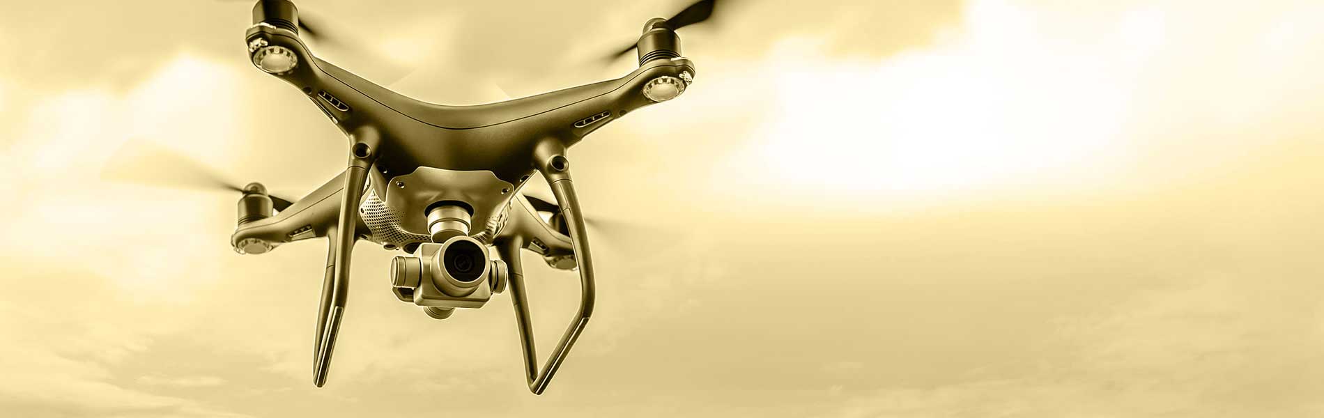 Mariage filmé par drone