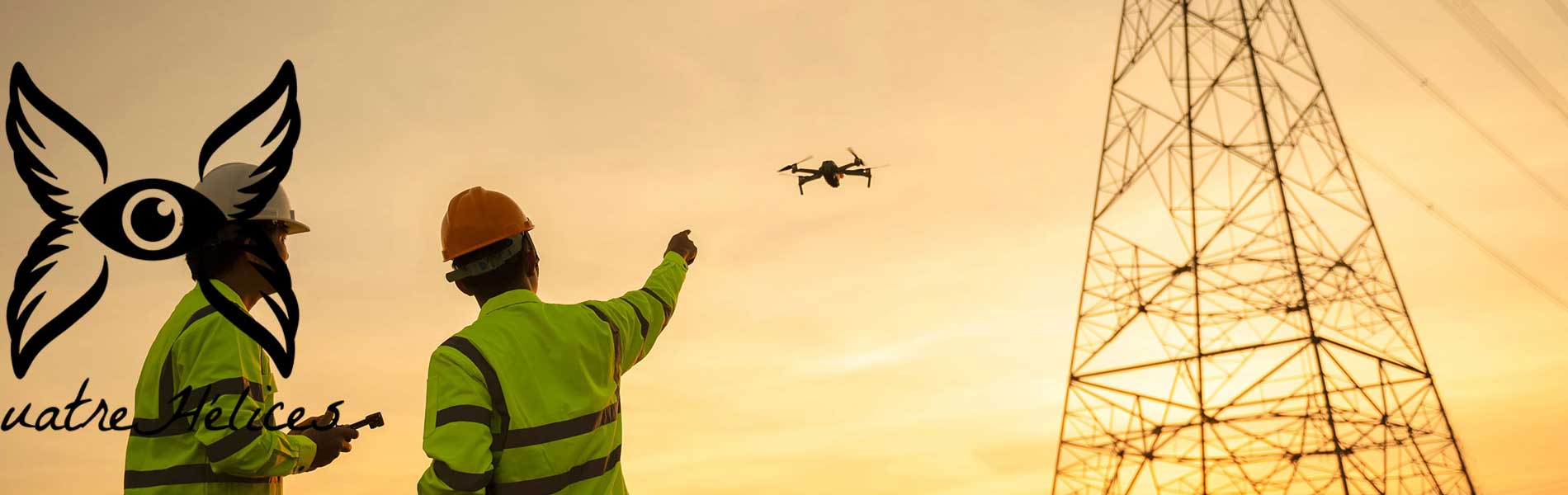 Photo mariage drone