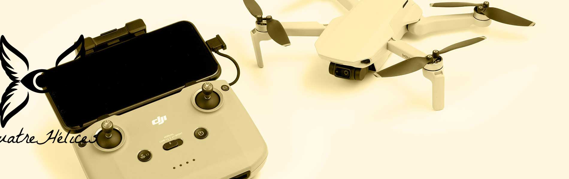 Drone professionnel mariage