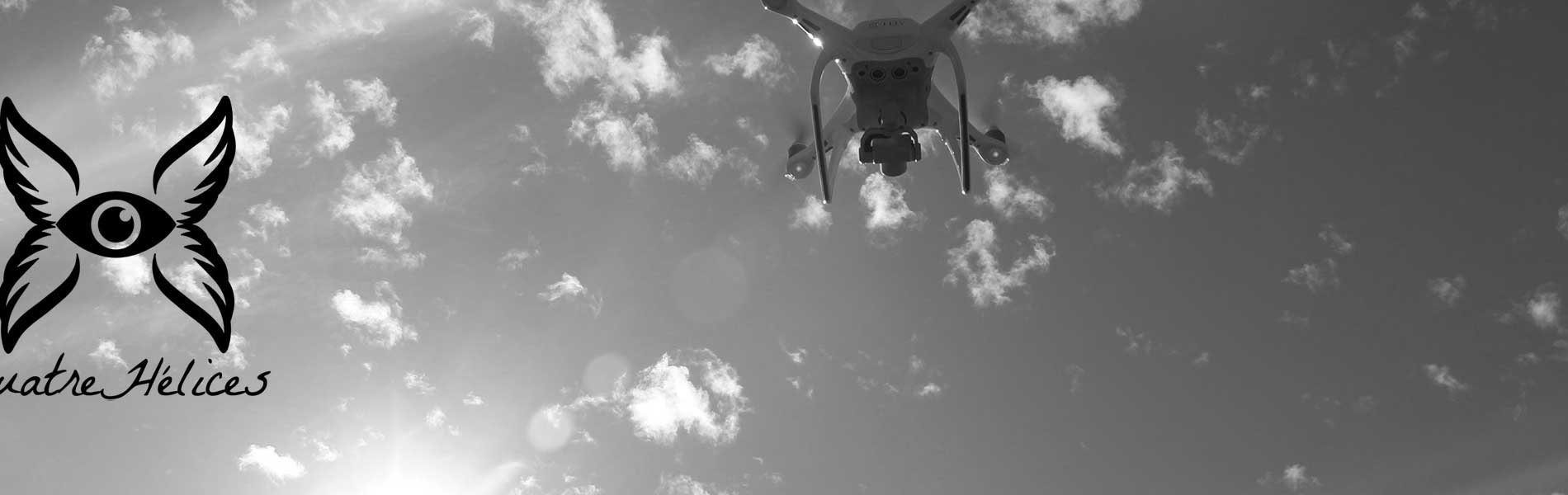 Mariage filmé par drone