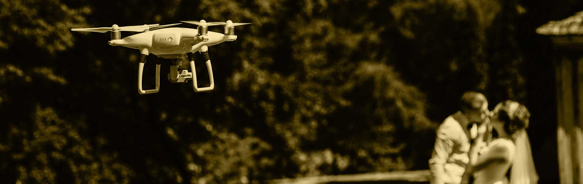Prix photo mariage drone