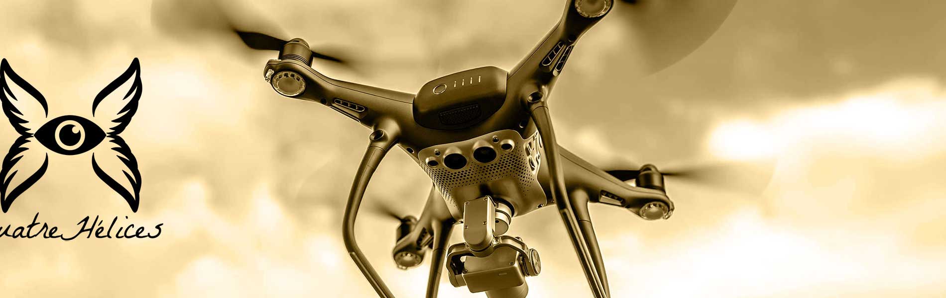 Drone professionnel mariage