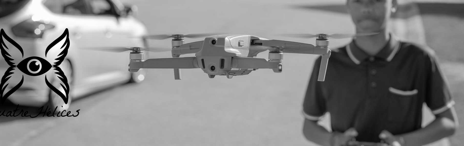 Mariage filmé par drone
