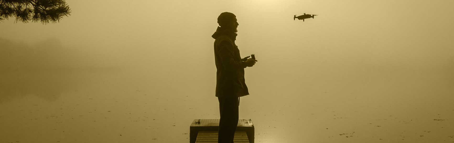 Drone+pilote