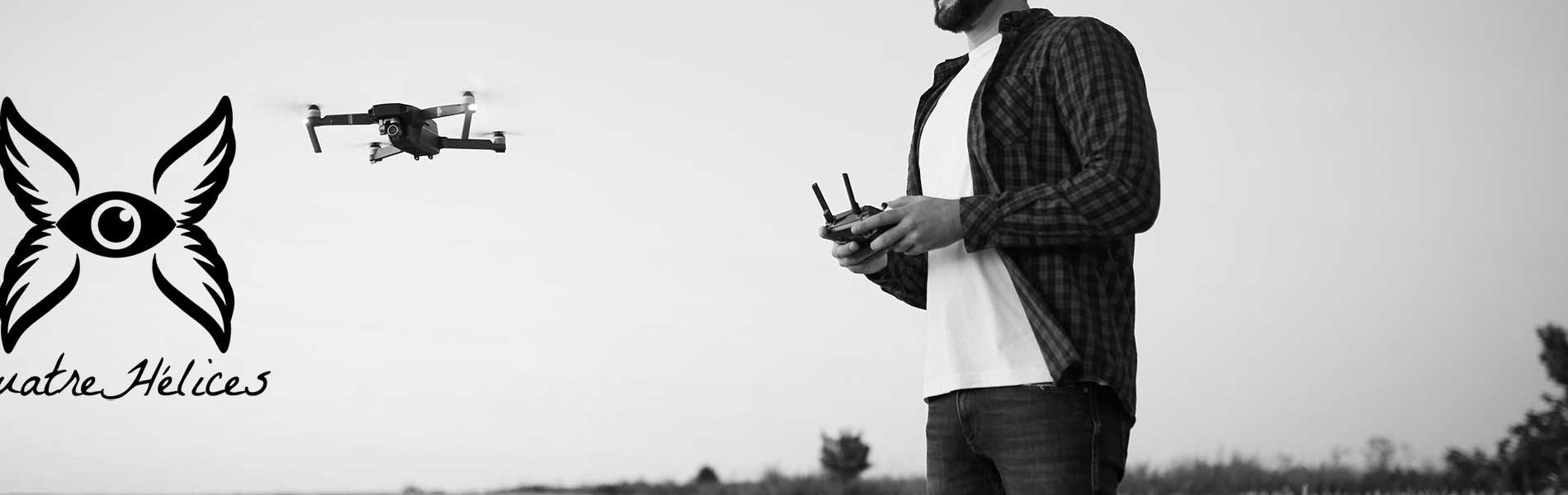 Drone+pilote