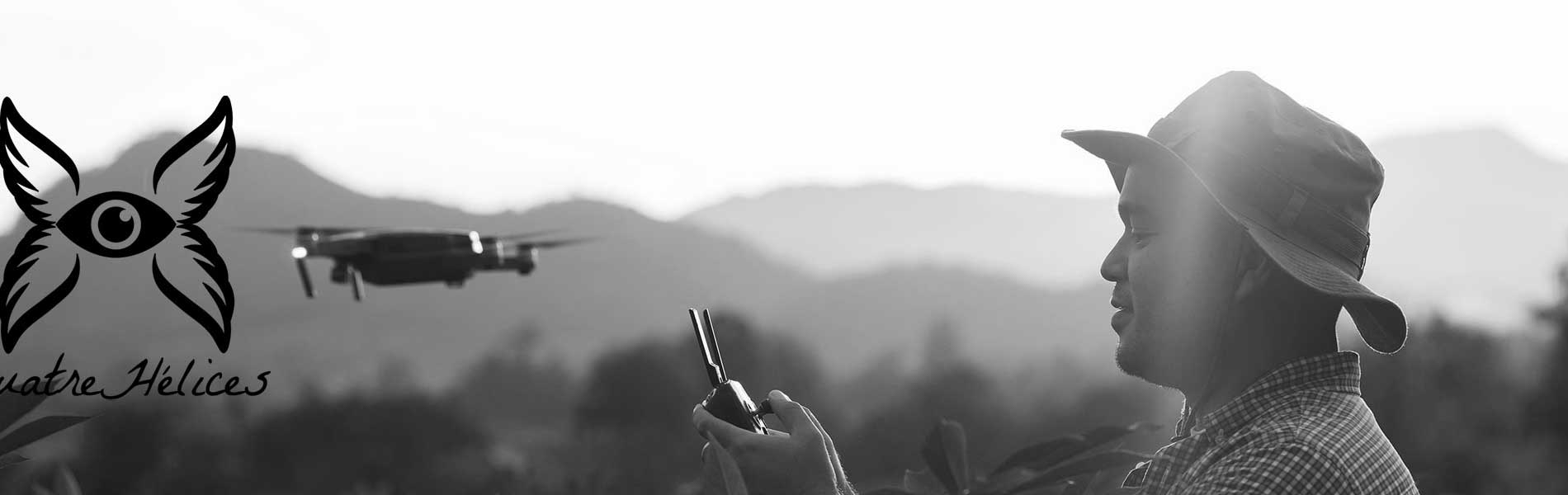 Drone+pilote